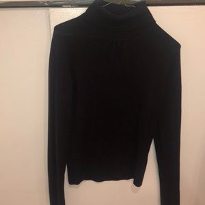 Black turtle neck